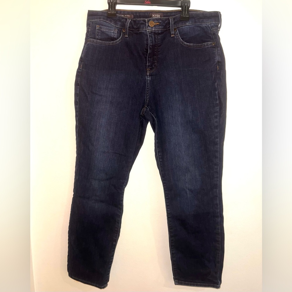 NYDJ Blue Skinny Jeans Classic Style